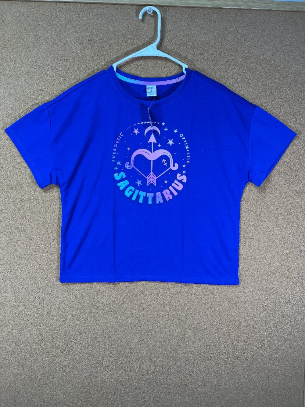 Sugar & Jade Girls Pajama XL (16-18) Graphic Tee Zodiac Sagittarius NWT